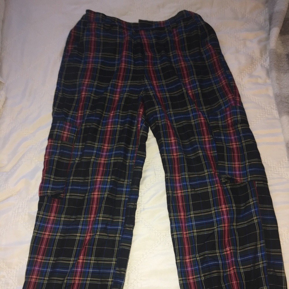 Plaid pants